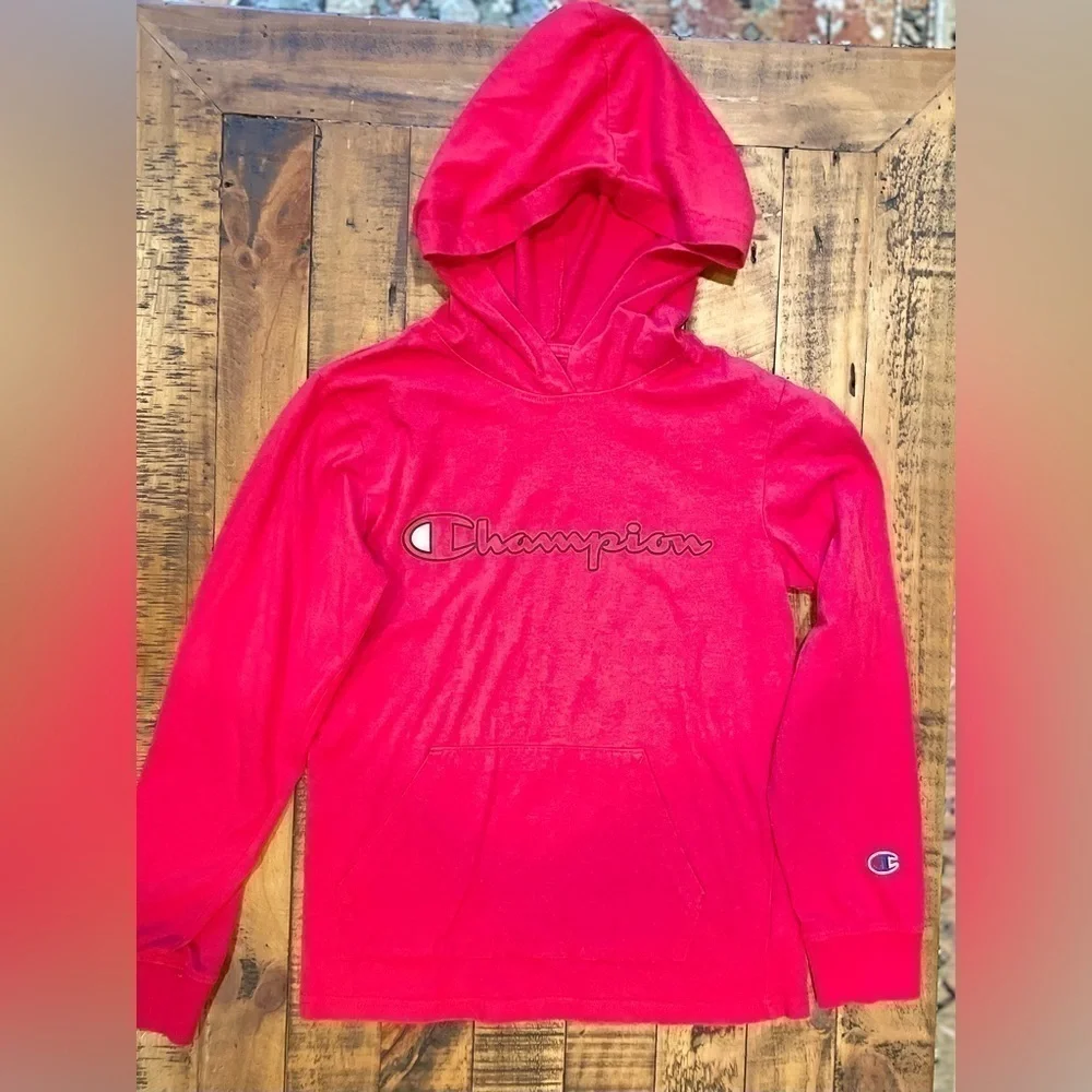 Youth boys hooded t-shirt - Picture 1 of 5